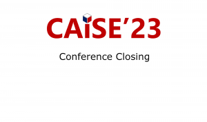 Conference Closing
