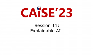 Session 11: Explainable AI