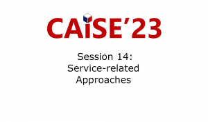 Session 14: Service-related Approaches