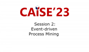 Session 2: Event-driven Process Mining